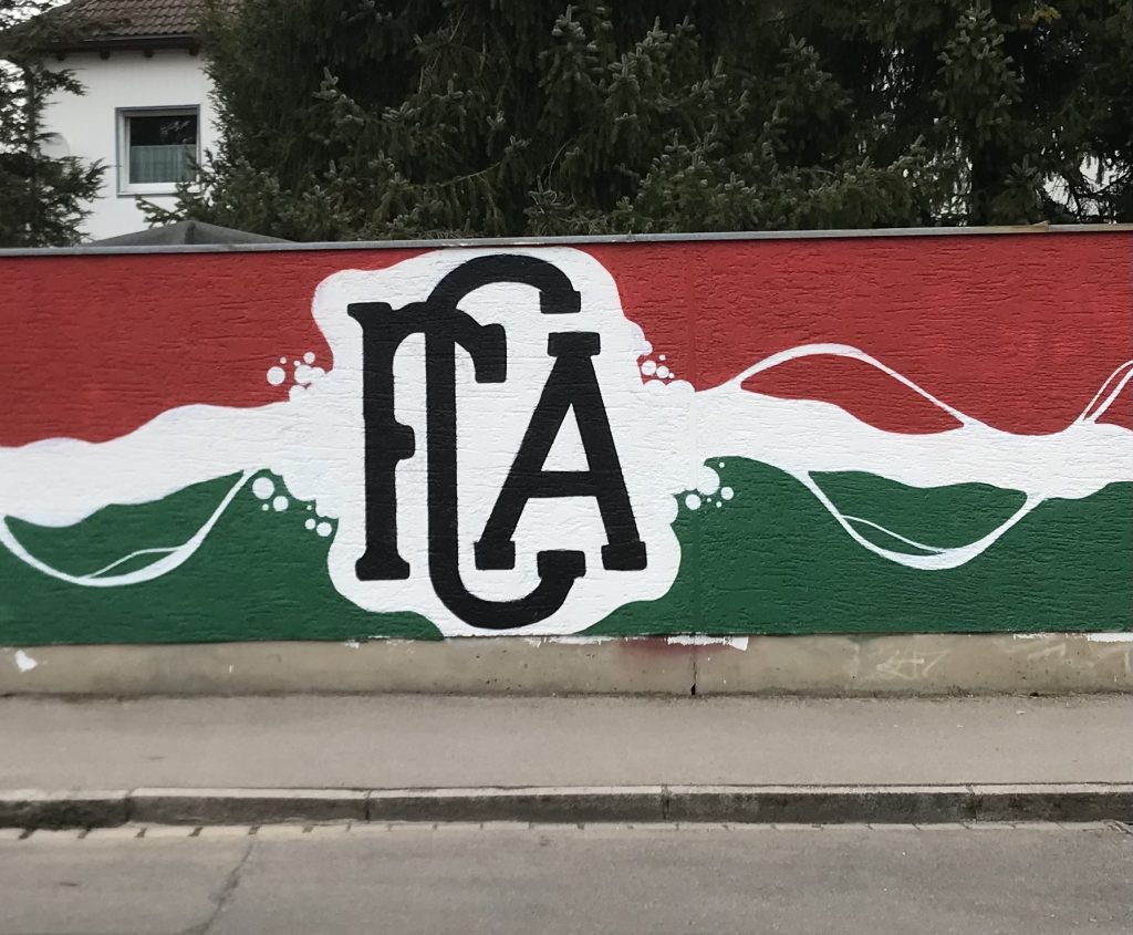 Retro Logo des FC Allemania 1907