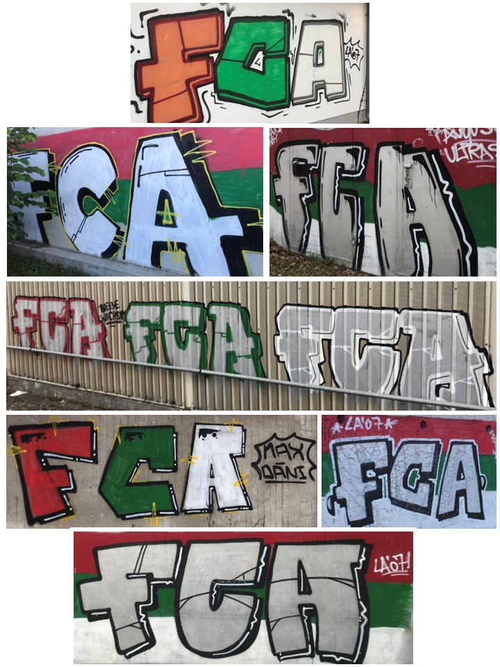 Rot Grün Weiß sind unsre Farben!