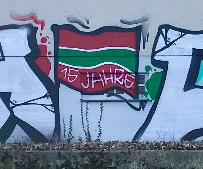 auf der Fahne steht's geschrieben