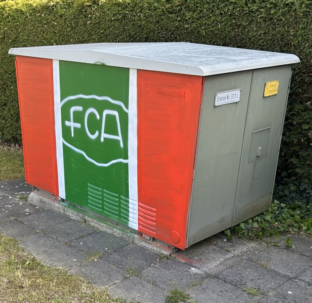 Graffiti unter Strom